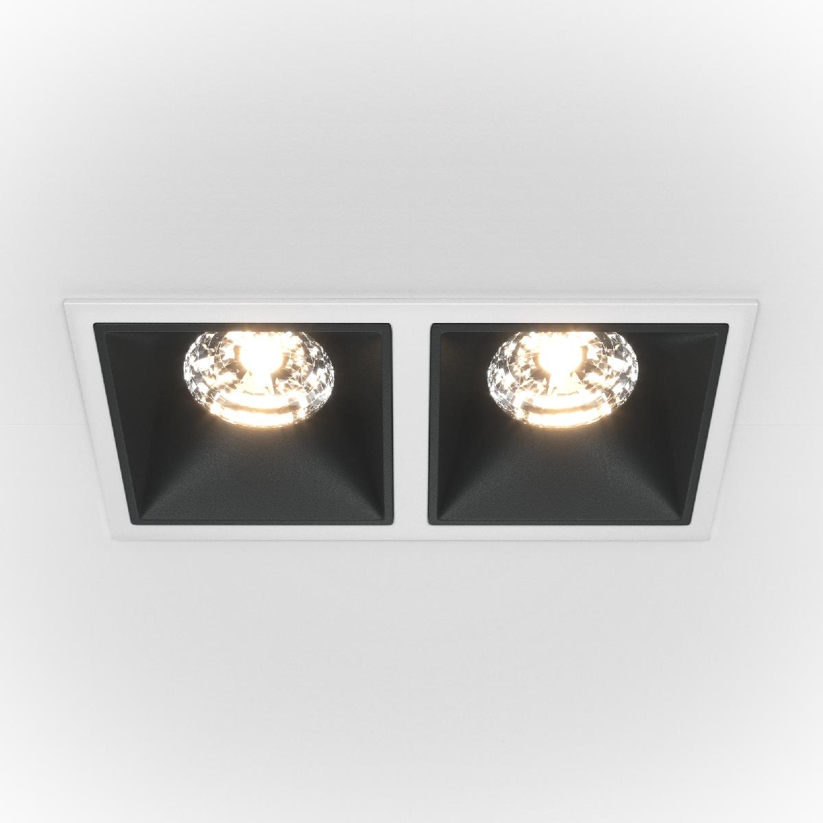 Встраиваемый светильник Maytoni Technical Alfa LED DL043-02-15W3K-D-SQ-WB