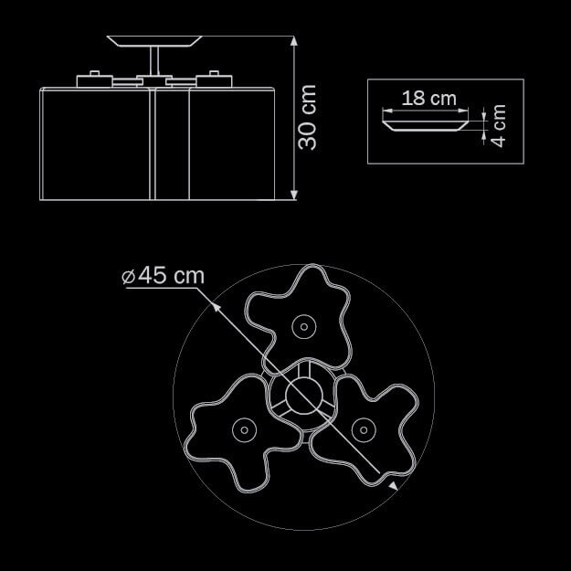Потолочная люстра Lightstar Nubi 802030 УЦ
