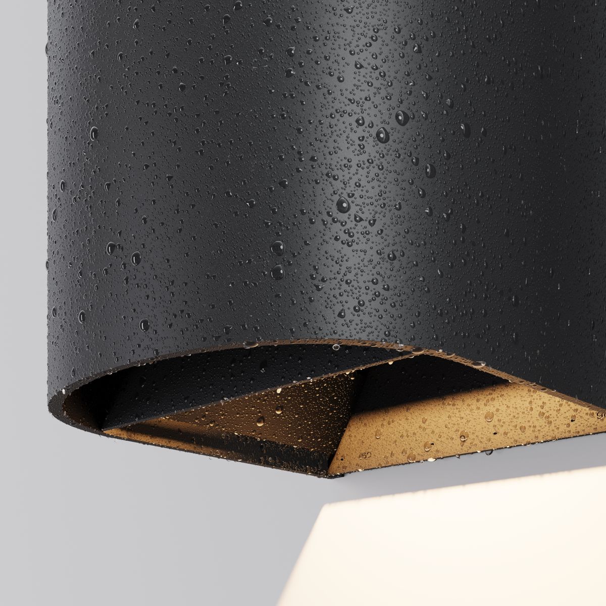 Уличный настенный светильник Maytoni Drape O526WL-L10B3K