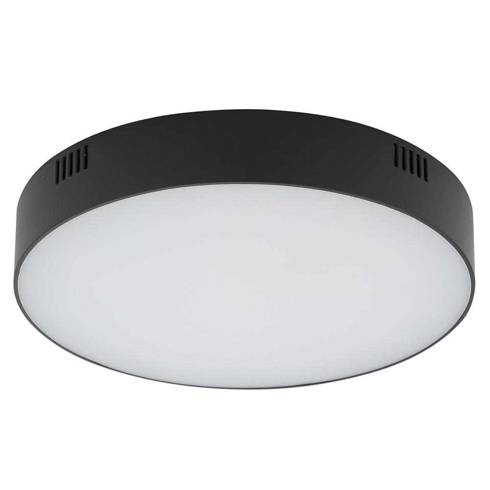 Накладной светильник Nowodvorski Lid Round Led Black 10408