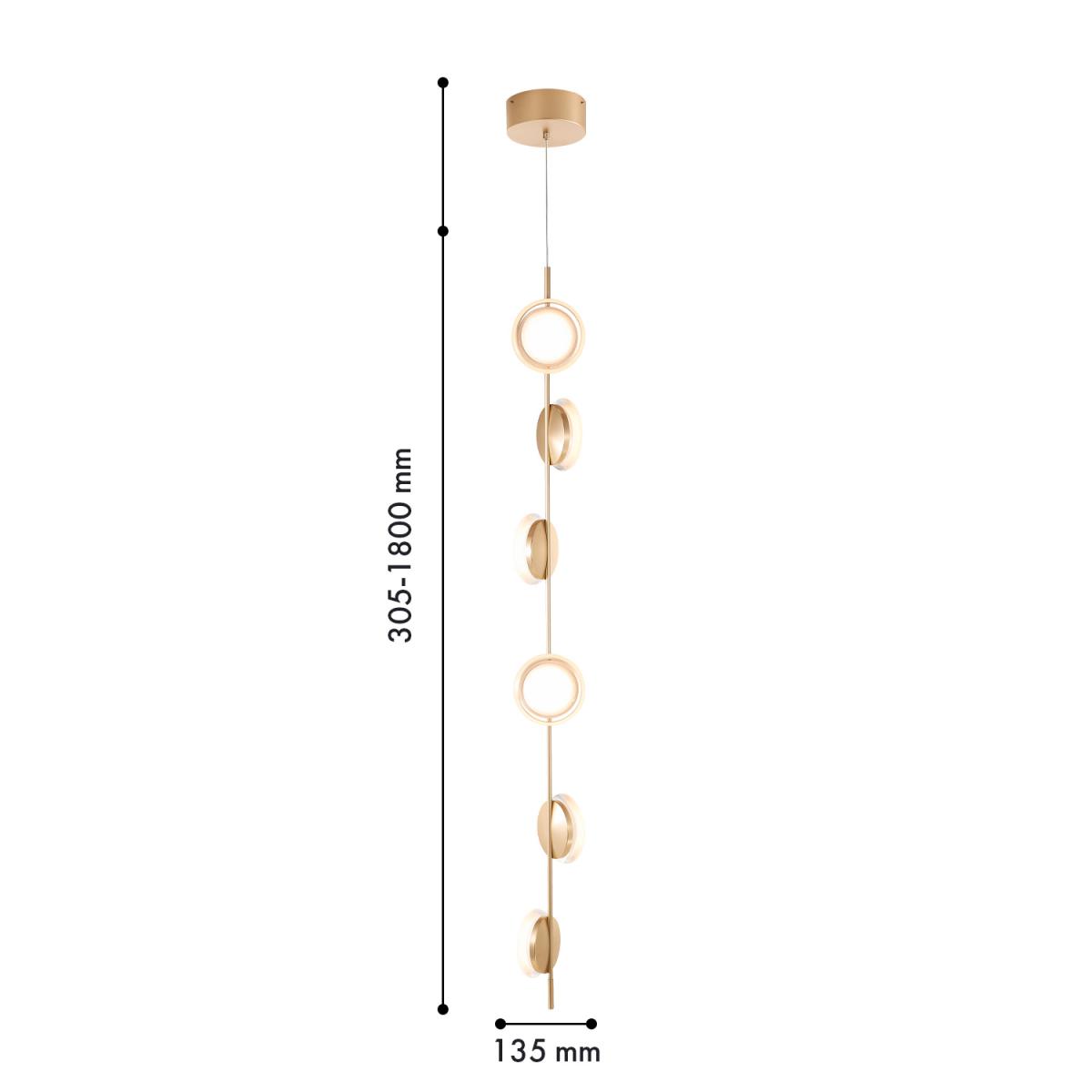 Подвесная люстра Favourite Yo-yo 4334-6P1