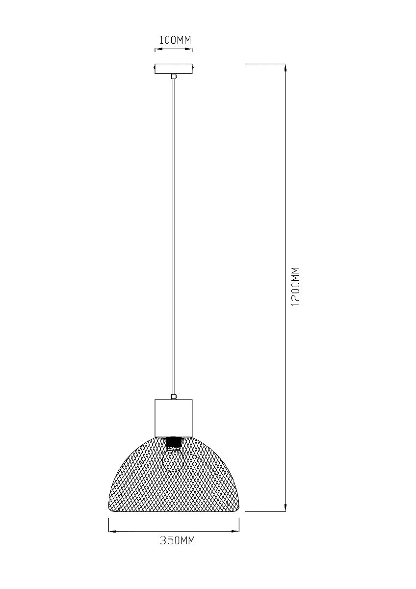 Подвесной светильник Arte Lamp Castello A7046SP-1PB