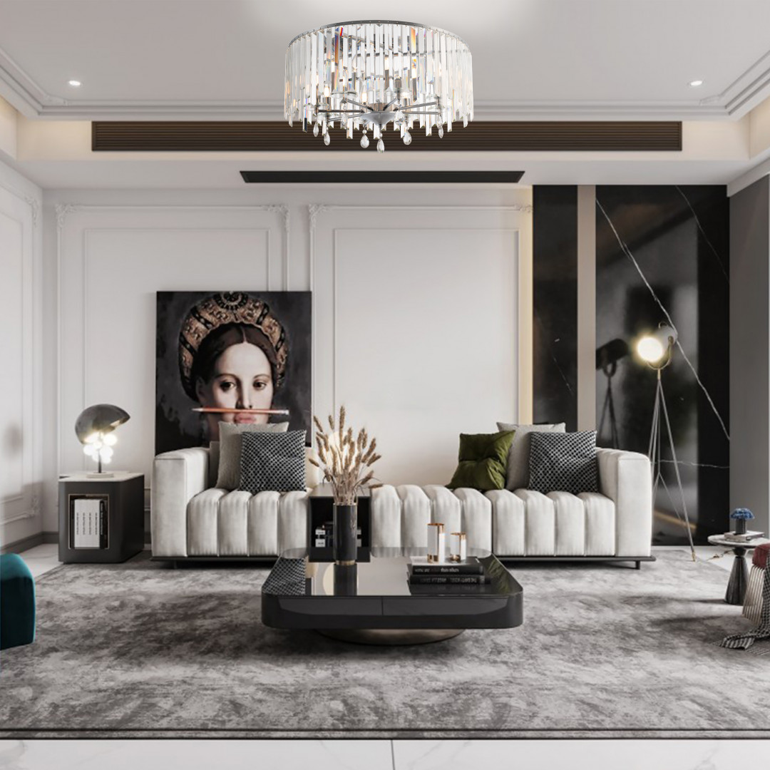 Потолочная люстра Arte Milano Sorrento 372509/8/590 CR