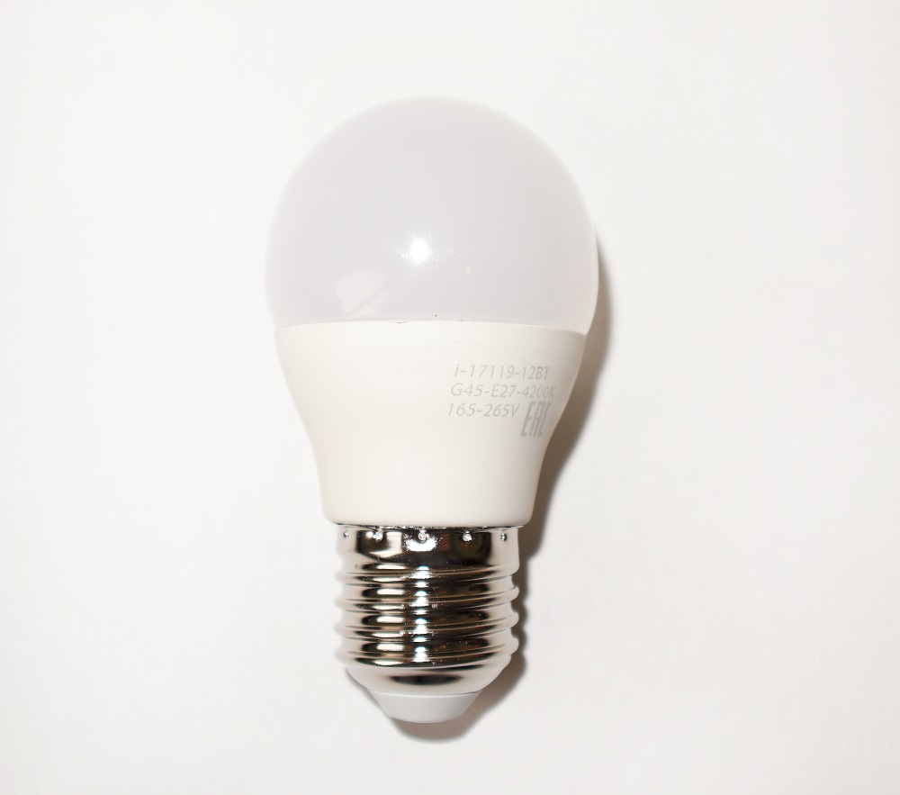 Лампа светодиодная i-Watt E27 12W 4200К груша матовая i-17119