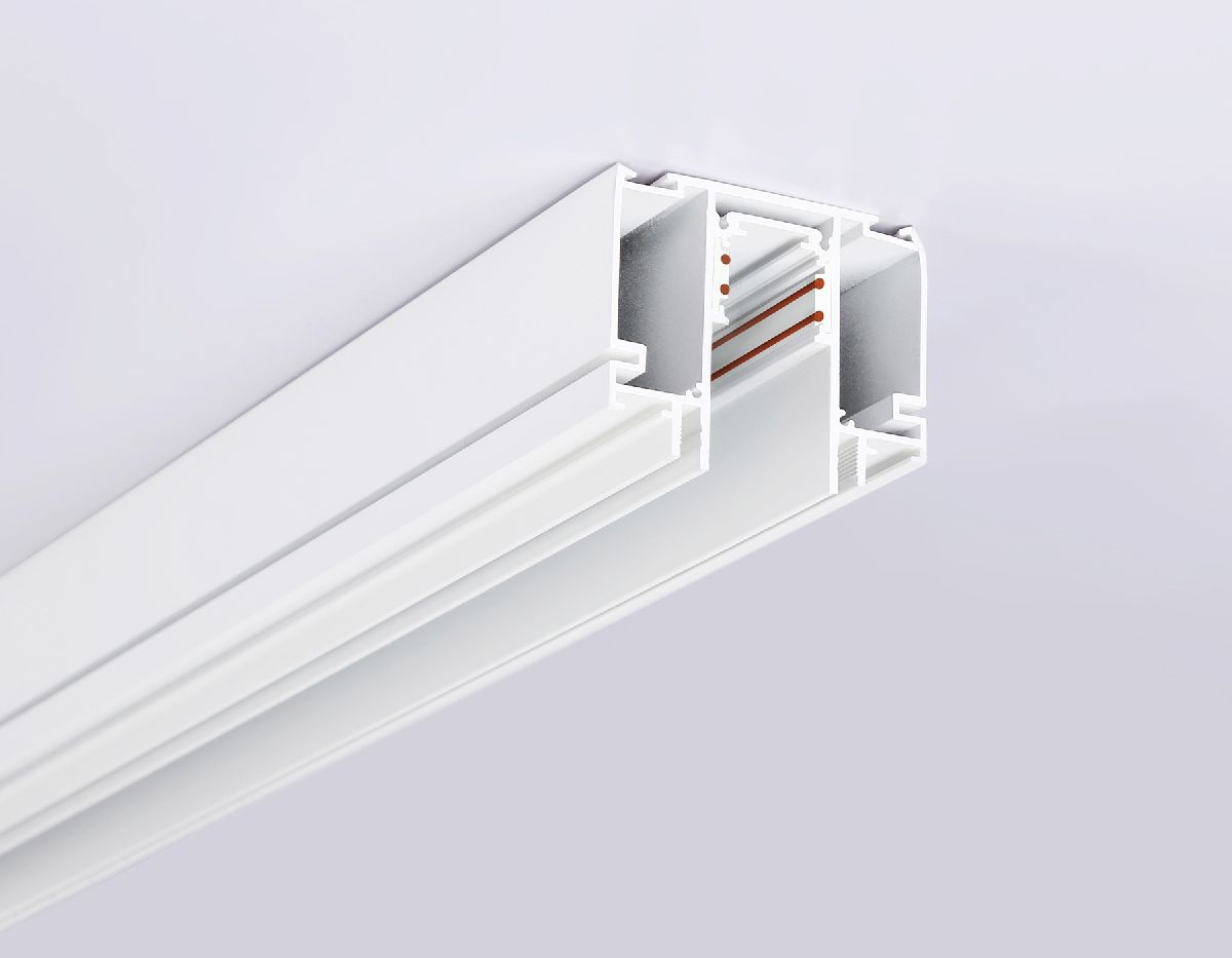 Корпус в натяжной потолок для накладного шинопровода Ambrella Light Track System GL3261