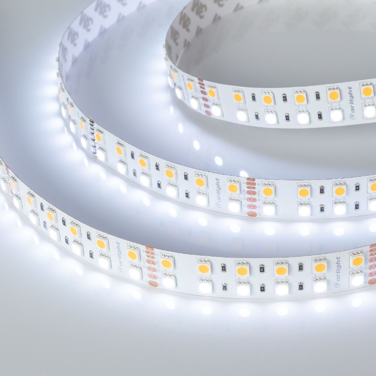 Светодиодная лента Arlight RT-B144-19mm 24V RGBW-Warm (32 W/m, IP20, 5m) 012327(3)