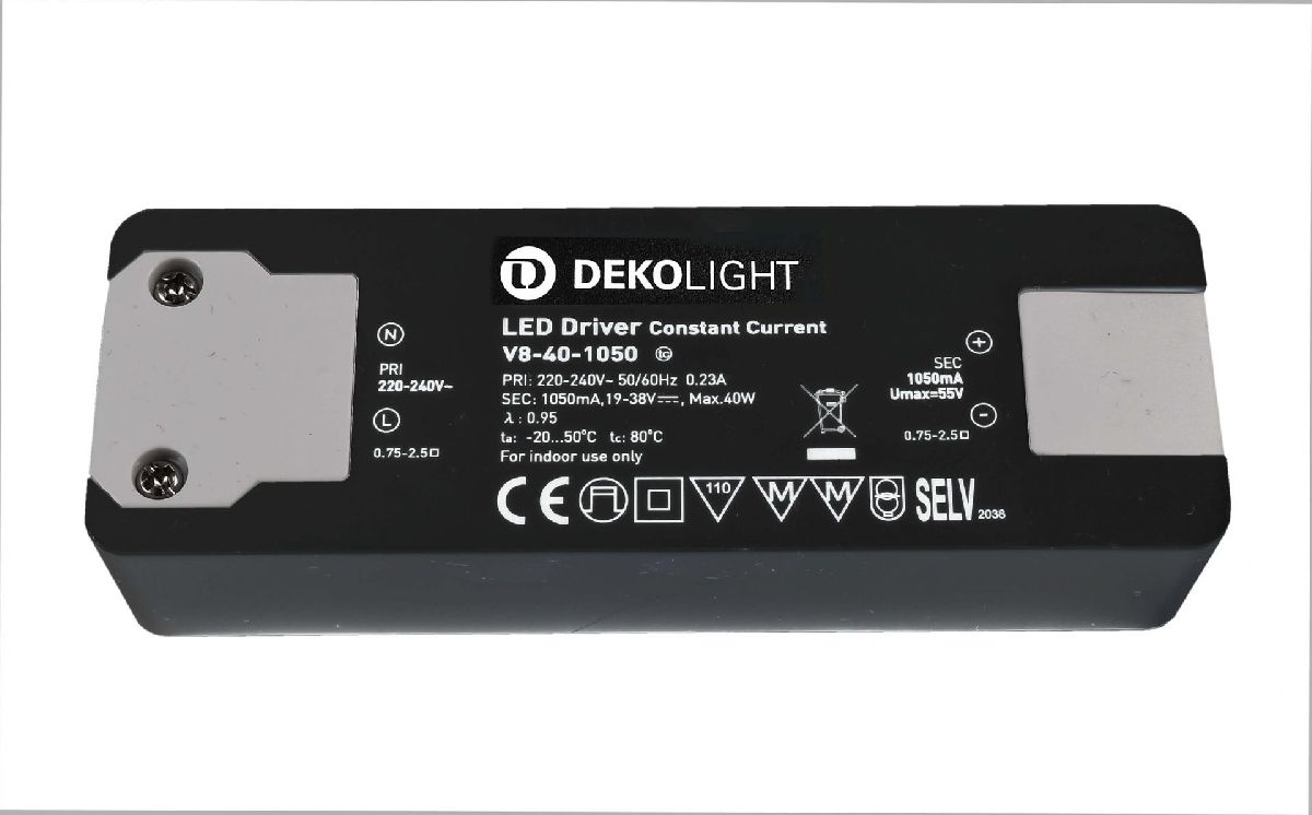 Блок питания Deko-Light Power supply 40Вт 220-240В IP20 862201