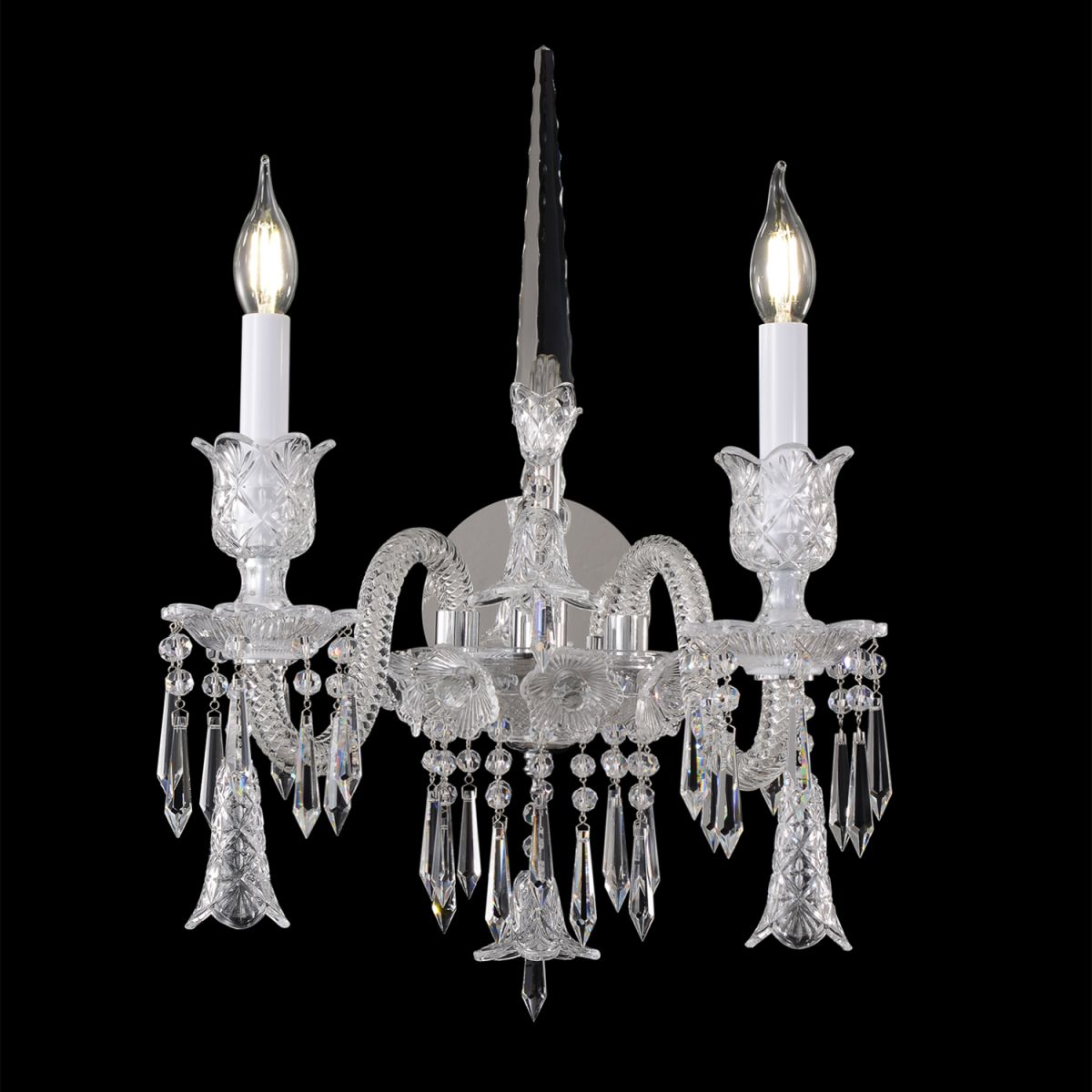 Бра Crystal Lux VERSAILLES AP2 CHROME