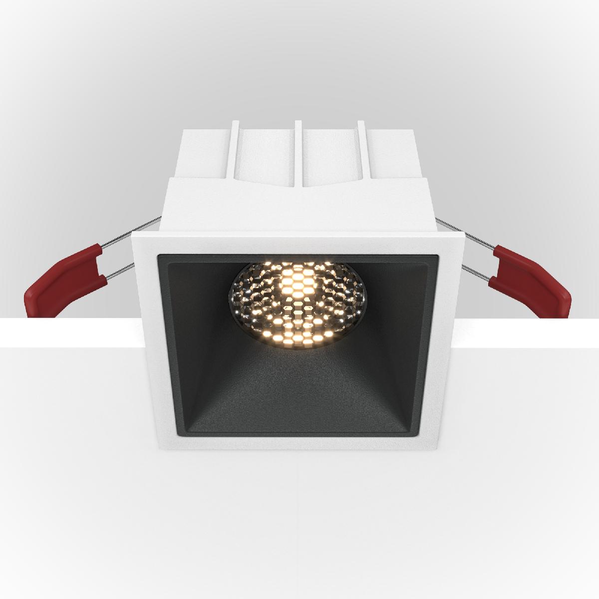 Встраиваемый светильник Maytoni Technical Alfa LED DL043-01-15W3K-D-SQ-WB