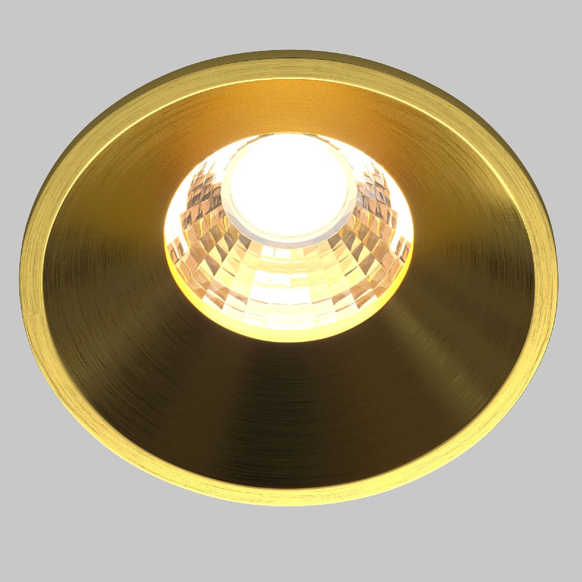 Встраиваемый светильник Maytoni Round DL058-7W3K-BS