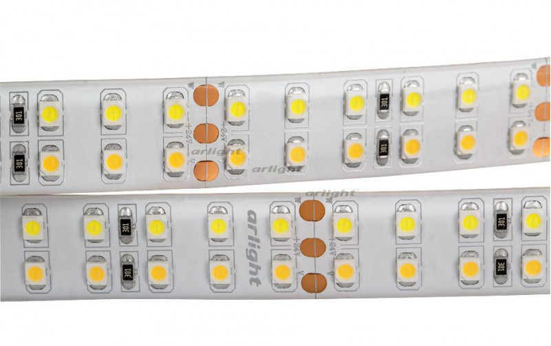 Светодиодная лента Arlight RTW 2-5000SE 24V White-MIX 2x2 (3528, 1200 LED, LUX) 020560