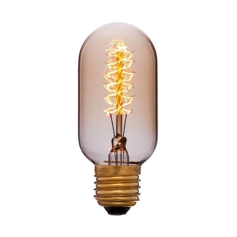 Лампа накаливания Sun Lumen E27 40W золотая 051-941