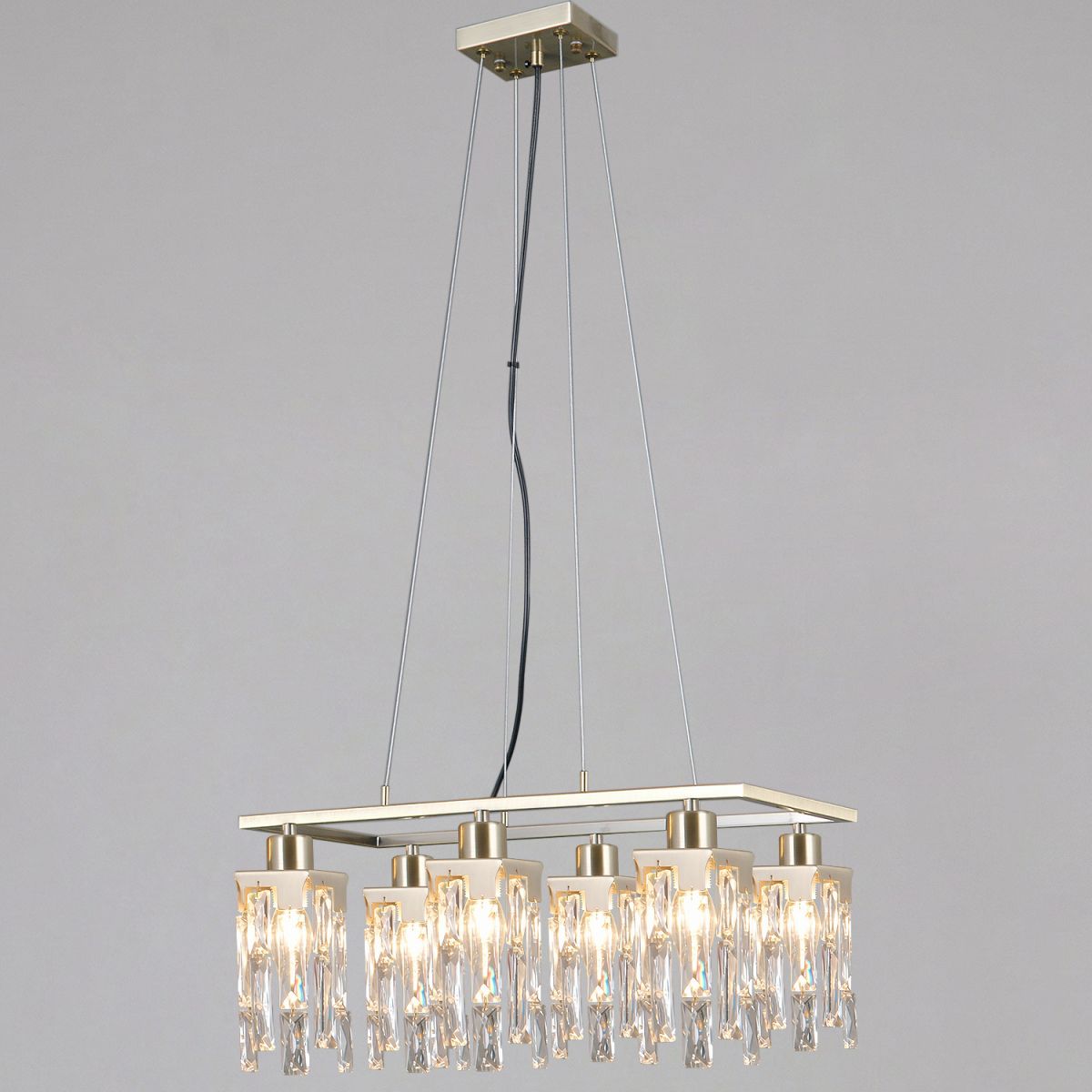 Подвесная люстра Illumico IL3601-6PSQ-26 AB DS