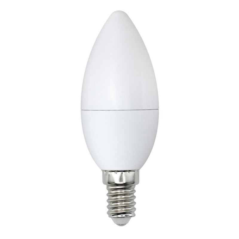 Лампа светодиодная (UL-00003802) Volpe E14 9W 6500K матовая LED-C37-9W/DW/E14/FR/NR