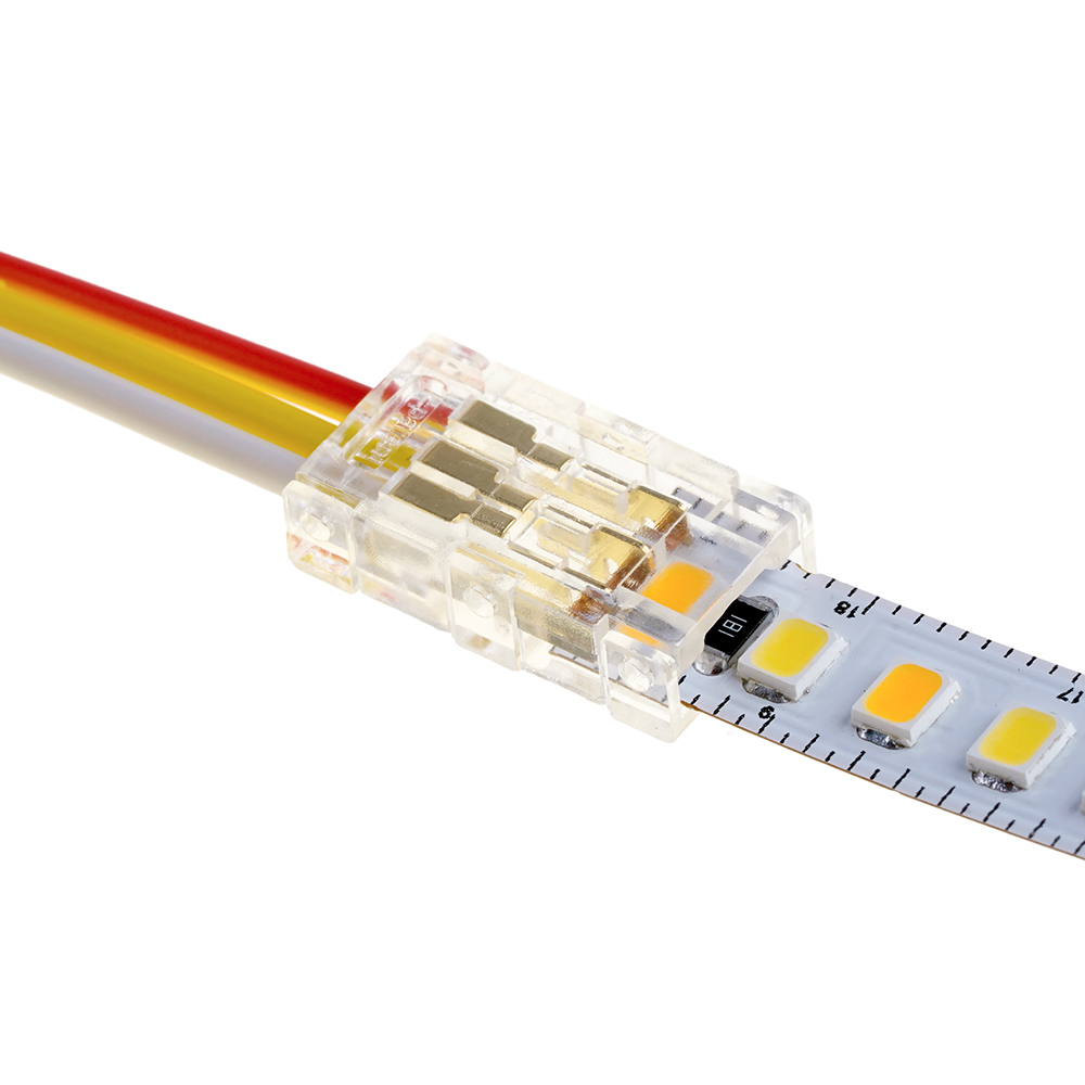 Соединитель лента-блок питания 10мм для CCT SMD ленты шириной 8 мм Feron LD171 52002