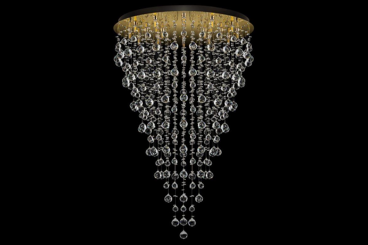 Потолочная люстра Arti Lampadari Flusso H 1.4.80.615 G