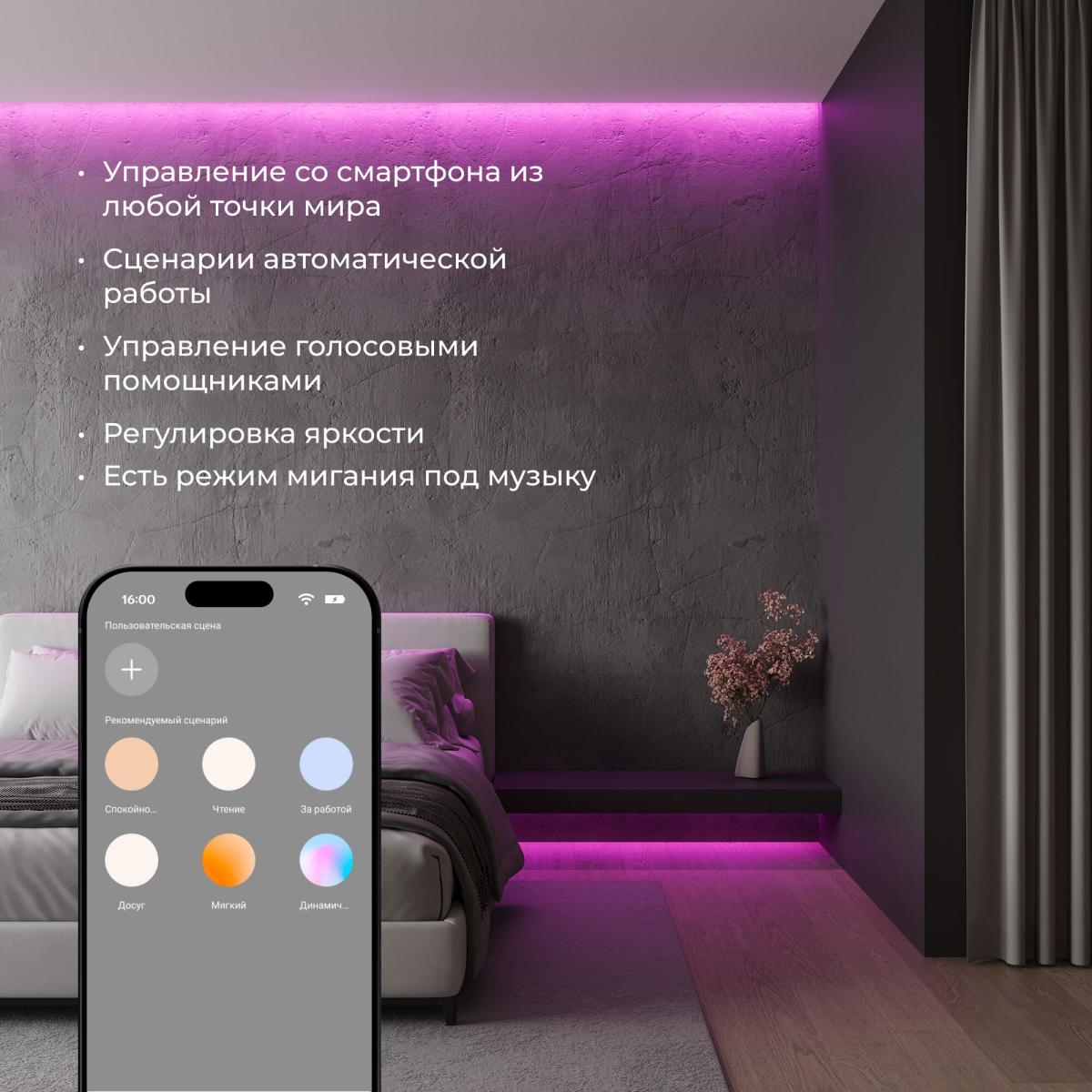 Wi-Fi контроллер для светодиодных лент Elektrostandard CCT 12-24V 4690389172830 95003/00 a055255