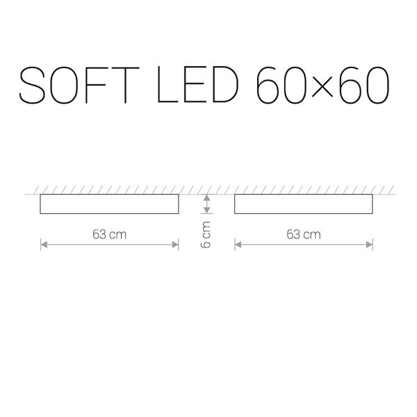 Потолочный светодиодный светильник Nowodvorski Soft Led 9528