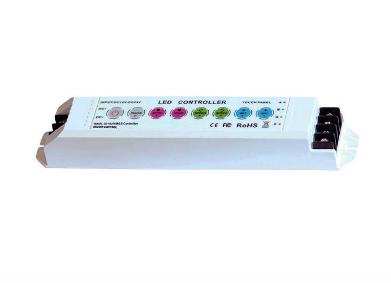 RGB контроллер с дистанционным пультом управления для светодиодных лент Donolux DL-18301/RGB Controller
