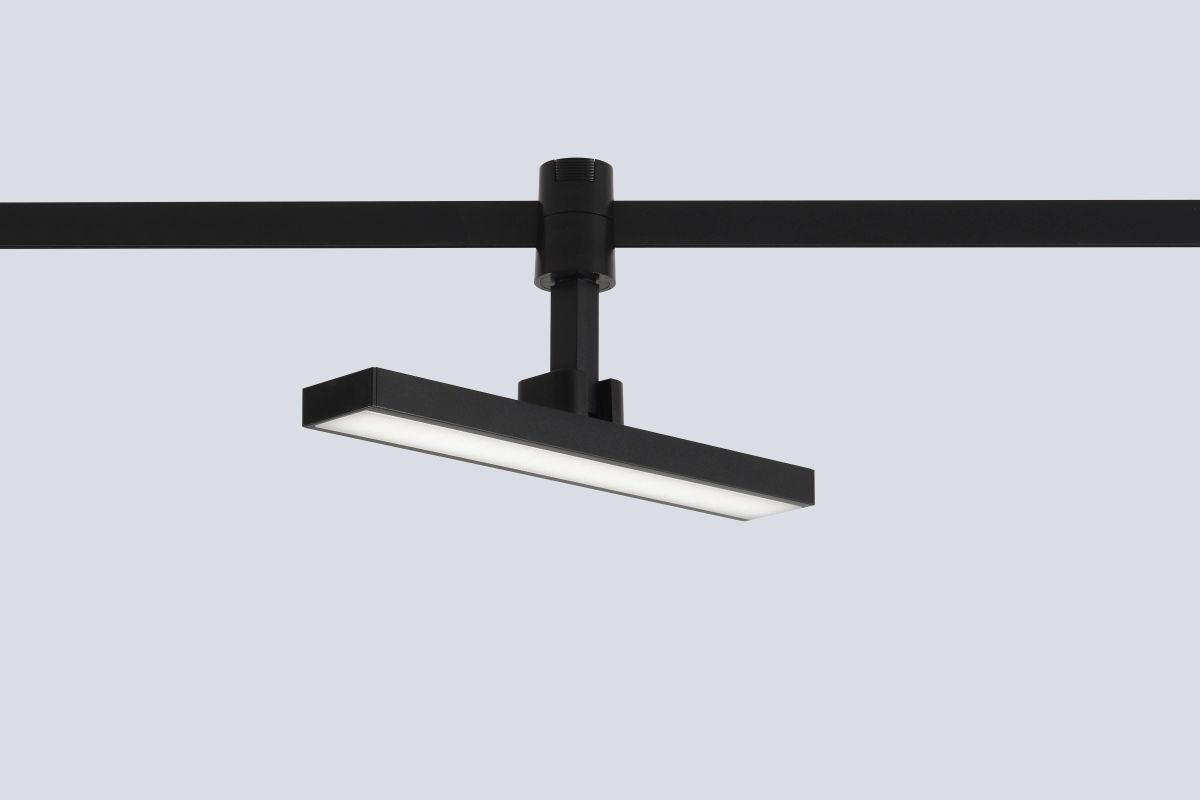 Трековый светильник для гибкой магнитной системы Crystal Lux Trace 48V CLT 0.37 001 10W BL SMART