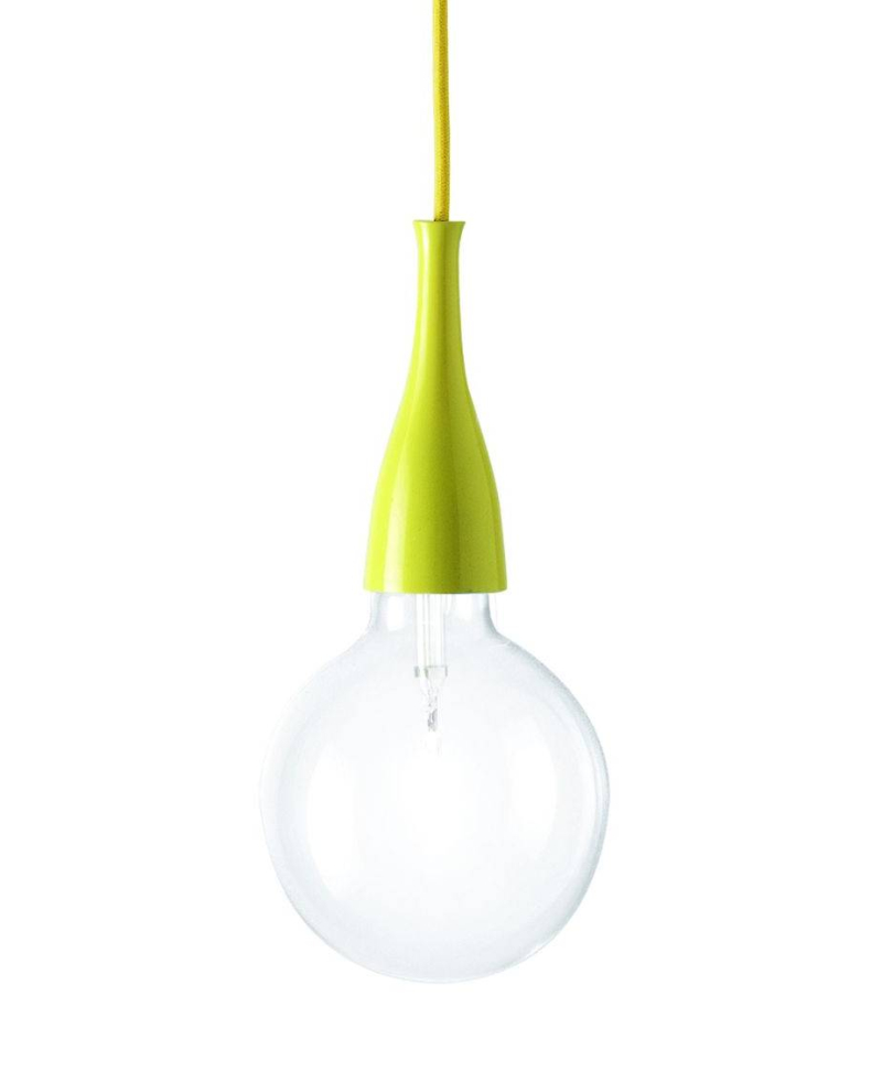 Подвесной светильник Ideal Lux Minimal SP1 Giallo 063621