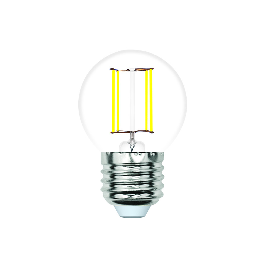 Лампа светодиодная Volpe Optima LED-G45-7W/4000K/E27/CL/SLF UL-00008311