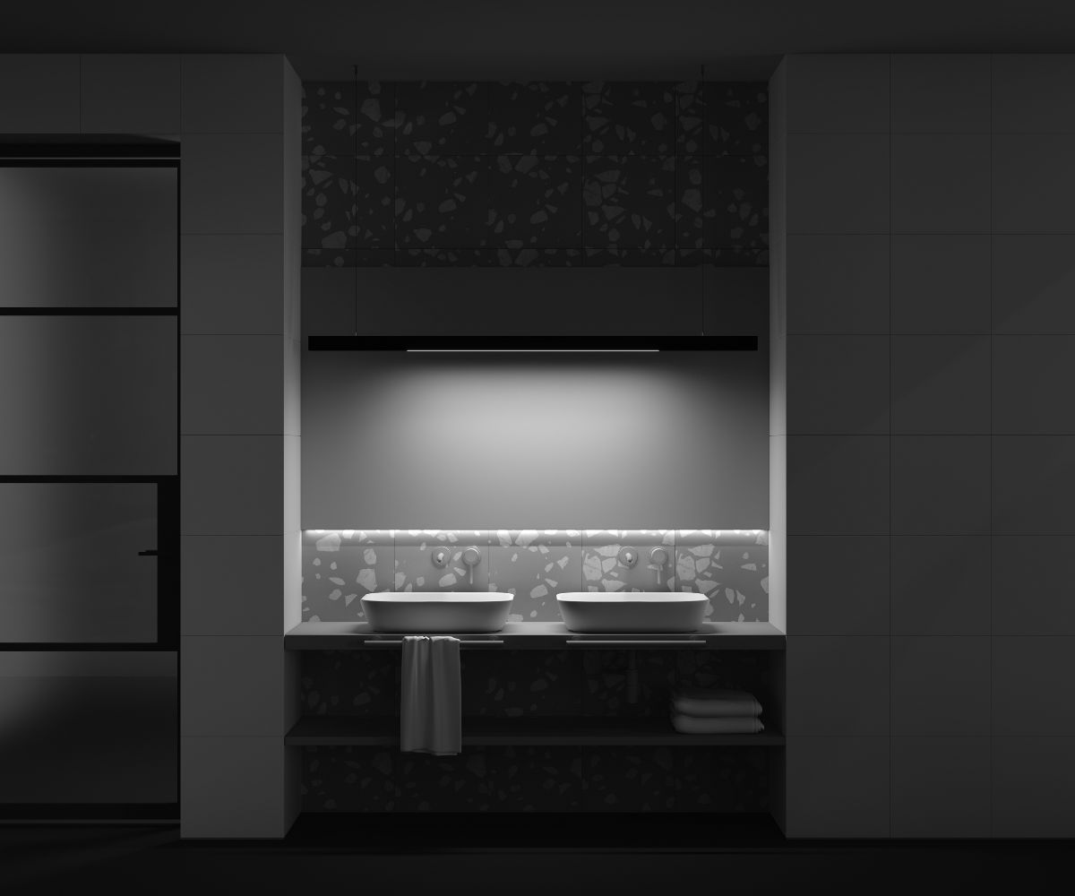 Трековый магнитный светильник Maytoni Basis TR030-4-30WTW-DSZ-B