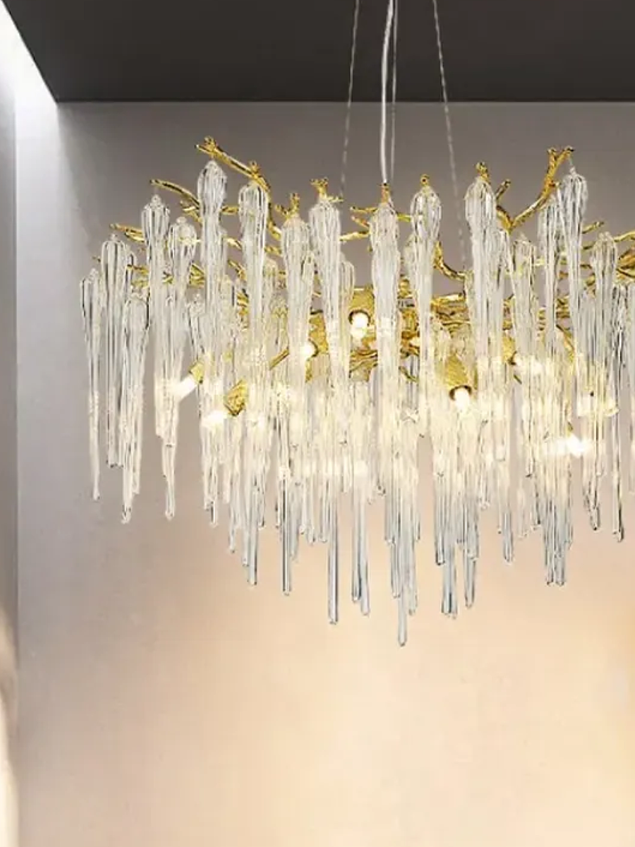 Подвесная люстра Lightera Drops LE301L-8G