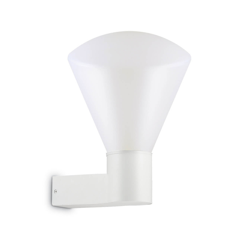 Уличный настенный светильник Ideal Lux Clio-2 AP1 Bianco 187082
