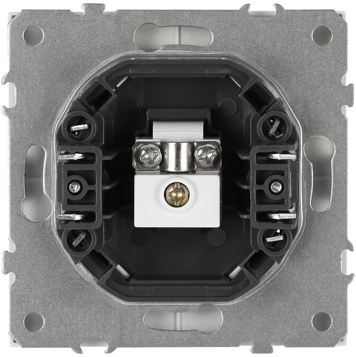 Розетка ЭРА Galaxy 15-3101-01 TV одиночная IP20 белый Б0070715