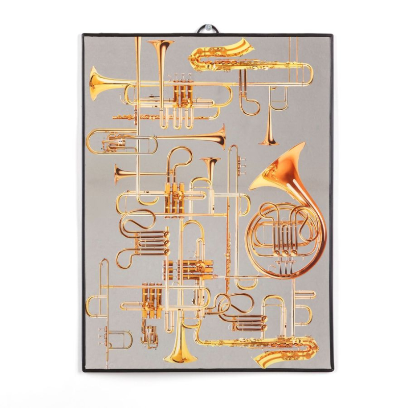 Зеркало Trumpets Seletti Toiletpaper Mirror 17126