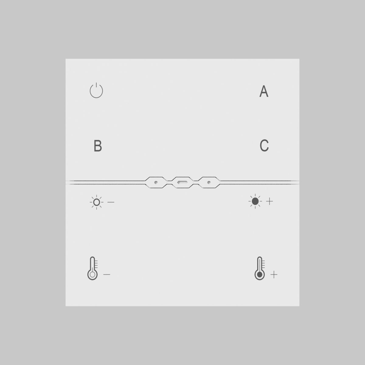 Беспроводная панель управления Maytoni Lighting control DRC035-Z-8-W