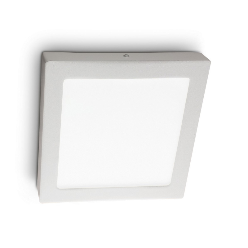 Настенно-потолочный светодиодный светильник Ideal Lux Universal 12W Square Bianco 138633