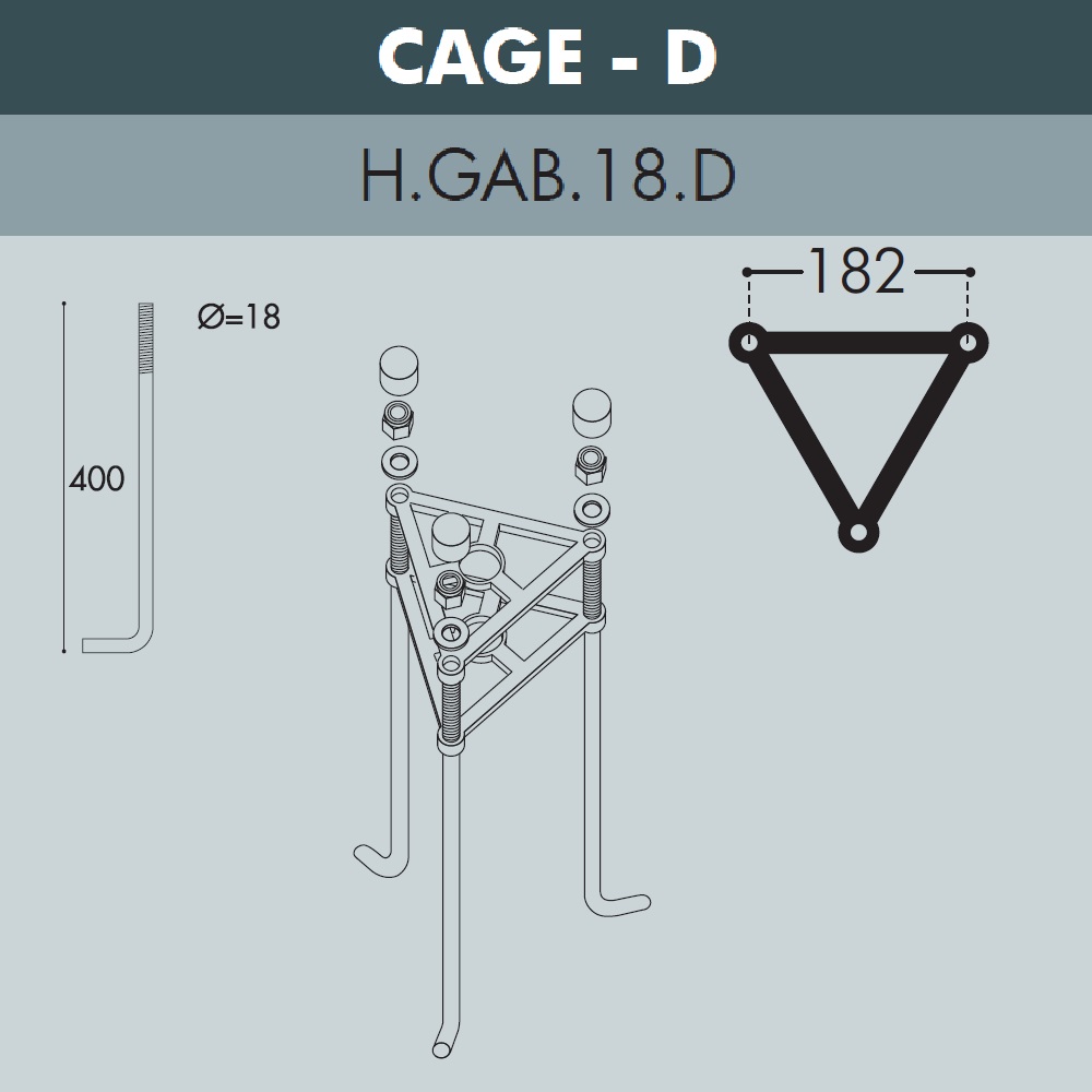 Садово-парковый светильник Fumagalli EKTOR 3000 MIDIPILAR/GLOBE 400 modern 1L G41.365.A10.AYE27