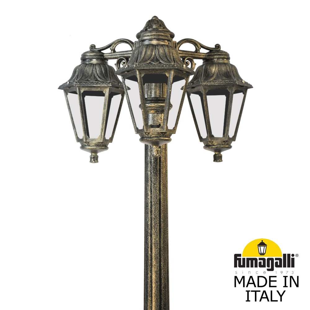 Садово-парковый светильник Fumagalli RICU BISSO/ANNA 3L DN E22.157.S30.BXE27DN