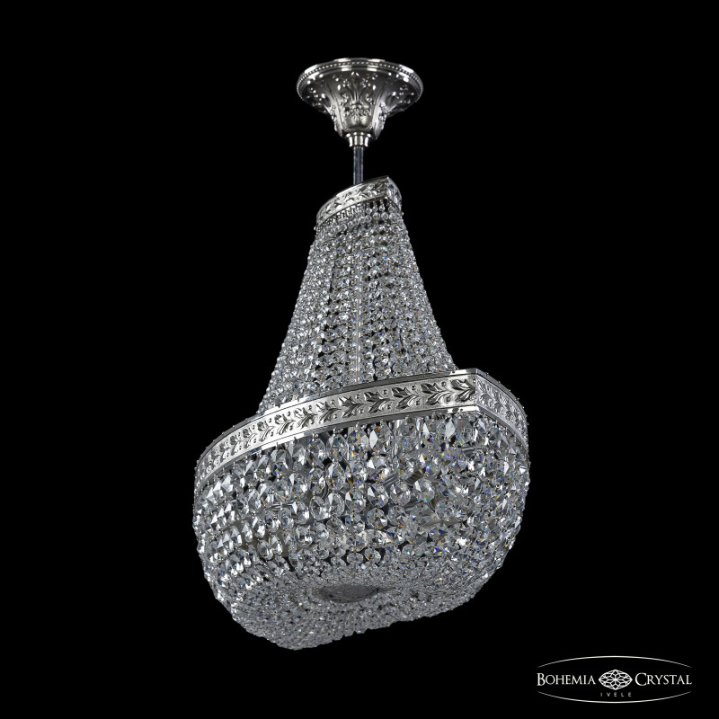Люстра на штанге Bohemia Ivele Crystal 19113/H1/70IV Ni