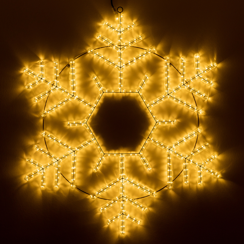Фигура Arlight ARD-Snowflake-M10-1000x900-576LED Warm 034259