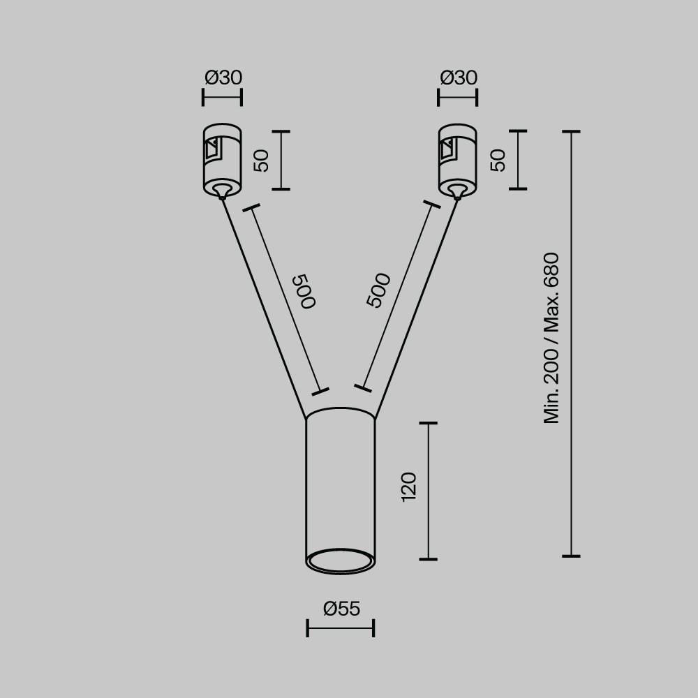 Трековый магнитный светильник Maytoni Focus LED TR157-1-12W4K-BS