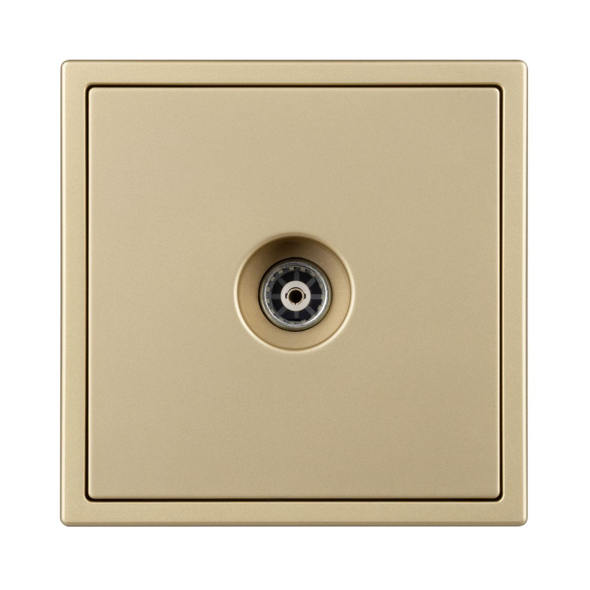 Механизм телевизионной розетки Arlight SCT-NOBE-MTV1-SFPL-GD (Золотой песок) 054294