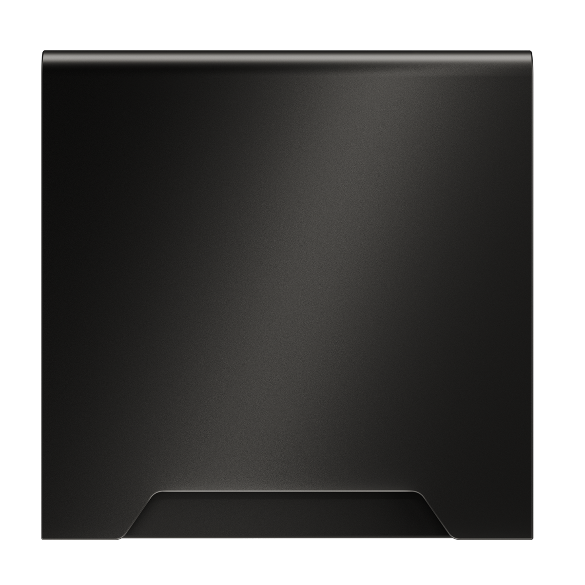 Накладка для розетки с заземлением, защитными шторками и крышкой, S70 Metal (антрацит) Voltum VLSM000812