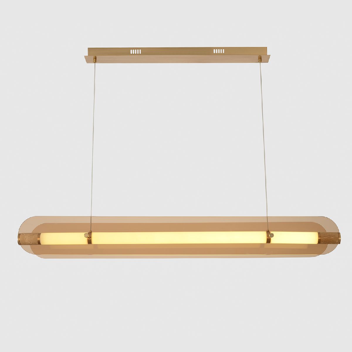 Подвесной светильник Crystal Lux AMARILLO SP70W LED BRASS