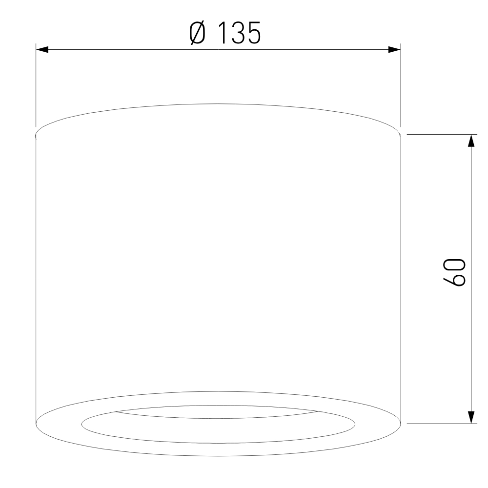 Накладной светильник Elektrostandard 1070 GX53 BK черный 4690389087554