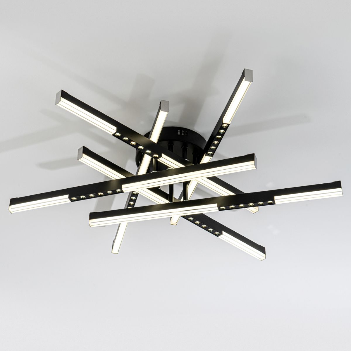 Потолочный светильник прямоугольный LED4U L5116-6 BK