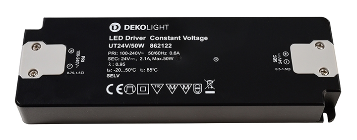 Блок питания Deko-Light Eingangsspannung 50Вт 100-240В IP20 862122