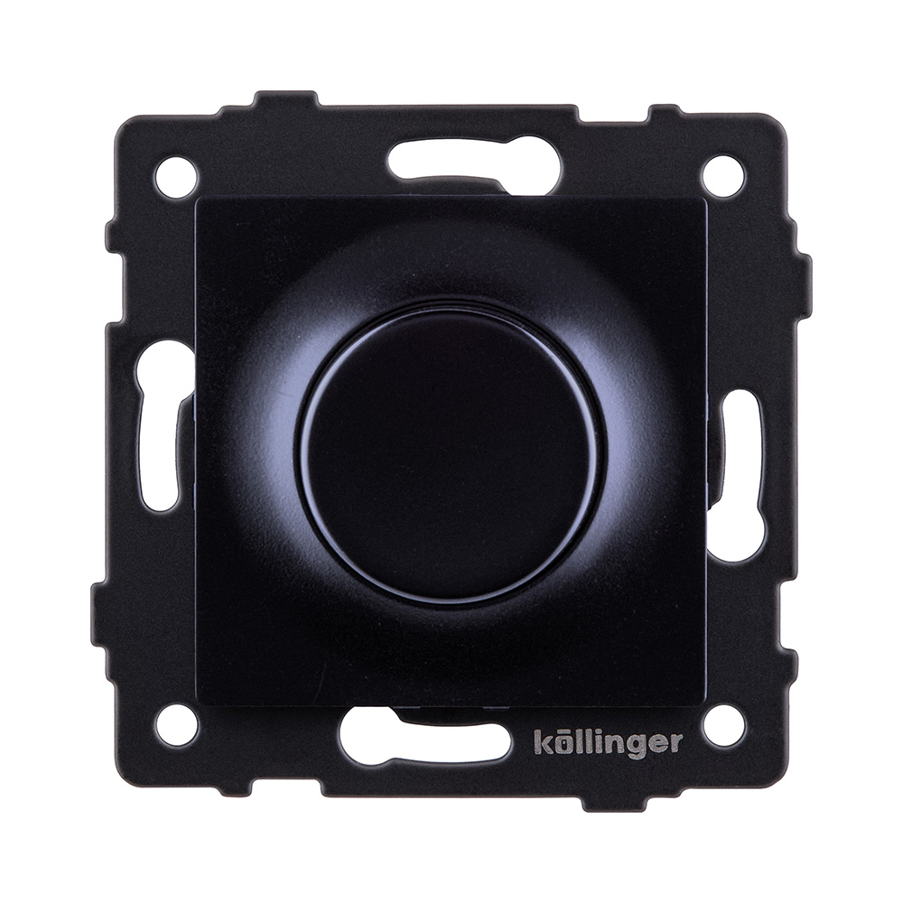 Светорегулятор для светодиодных ламп, проходной, 500W, черный Kollinger REA-048BK для Aspekt, Eleganz, Reflex