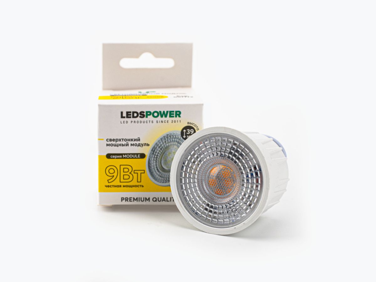 Светодиодный модуль LEDS POWER 9Вт 3000К 220В серия MODULE 007779