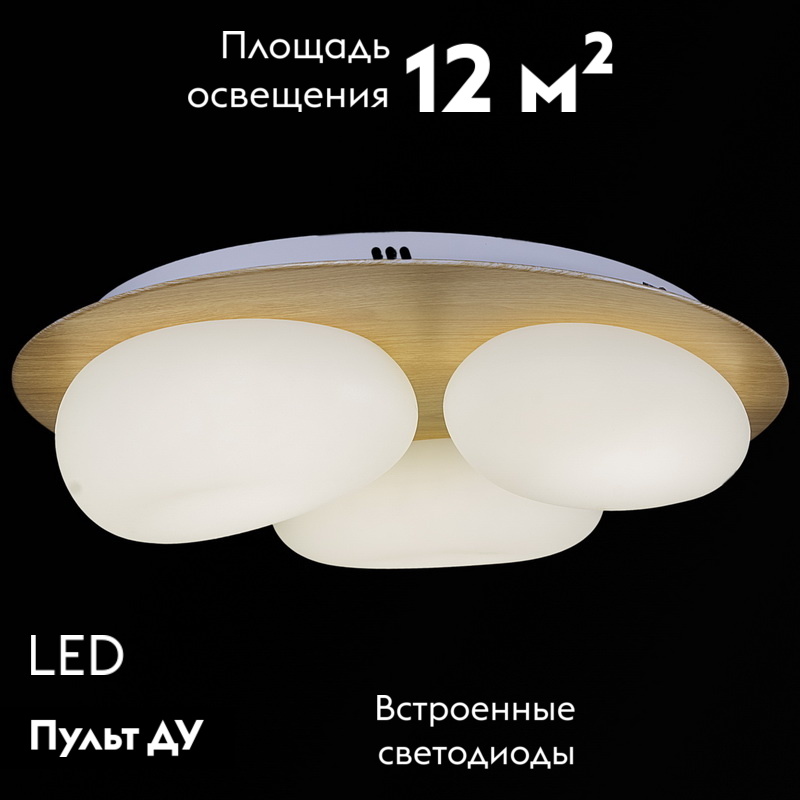 Потолочная led люстра Reluce 10009-0.3-60W AEROLITE