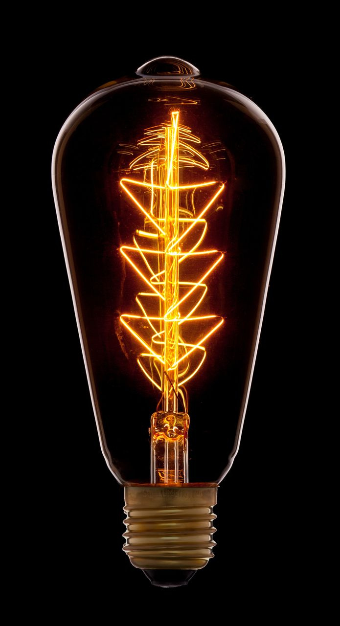 Лампа накаливания Sun Lumen E27 40W золотая 053-556 в Москве