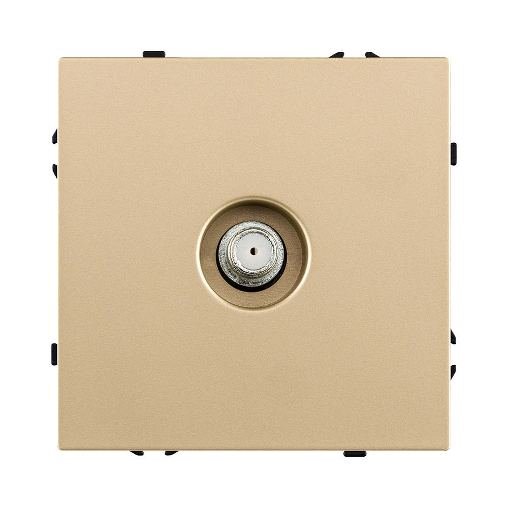 Розетка TV, золотой Kollinger Eclipse EC-020GD