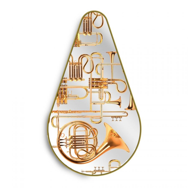 Зеркало Pear Trumpets Seletti Toiletpaper Mirror 17070